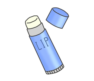 冬は、歯医者の前にリップクリーム