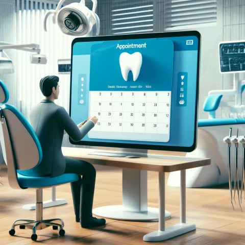 歯医者のアポイントシステムのイメージ画像